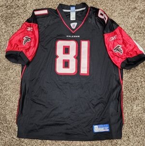 Vintage Reebok Peerless Price #81 On Field Jersey Atlanta Falcons
